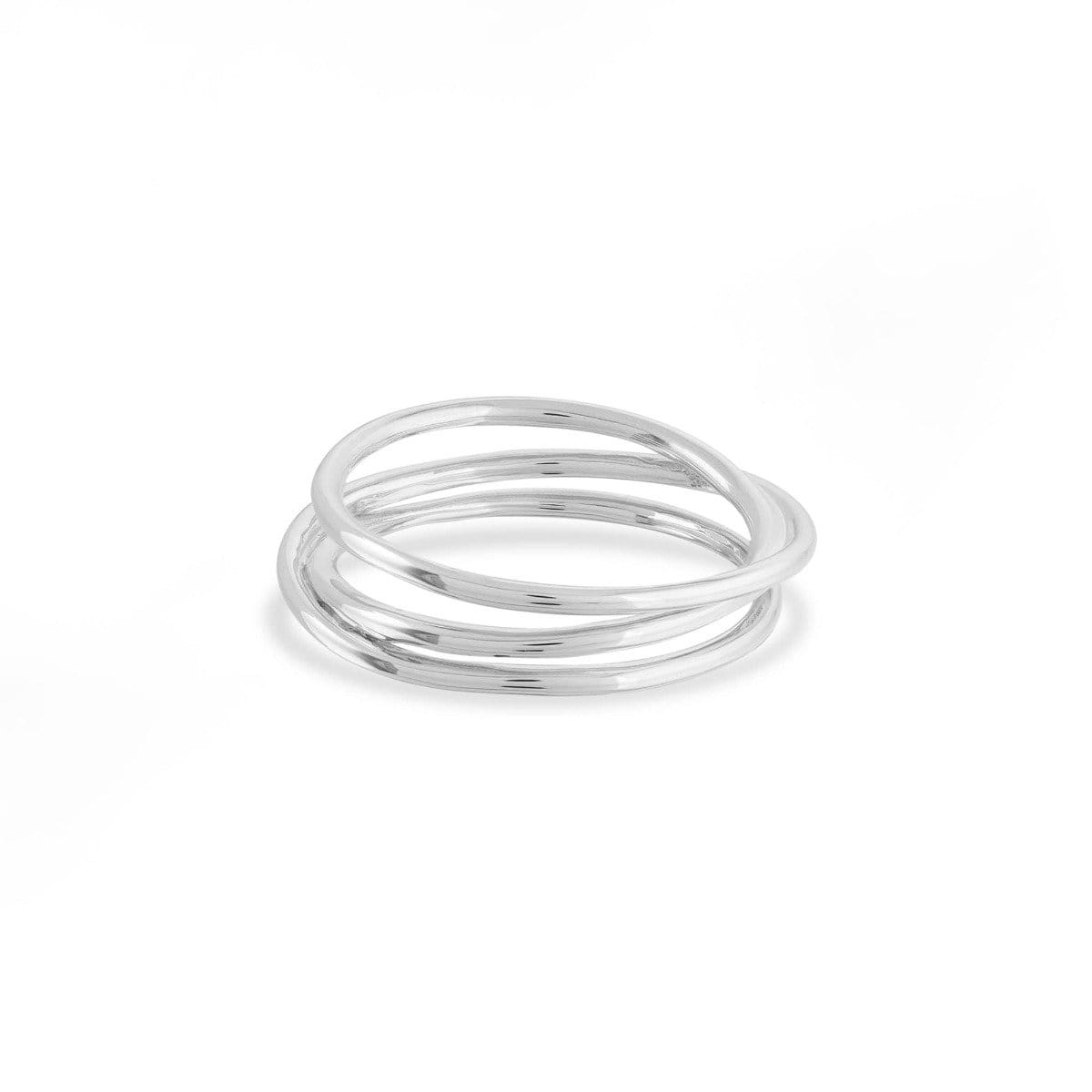 Boma Jewelry Rings 7 Trio Sterling Silver Ring