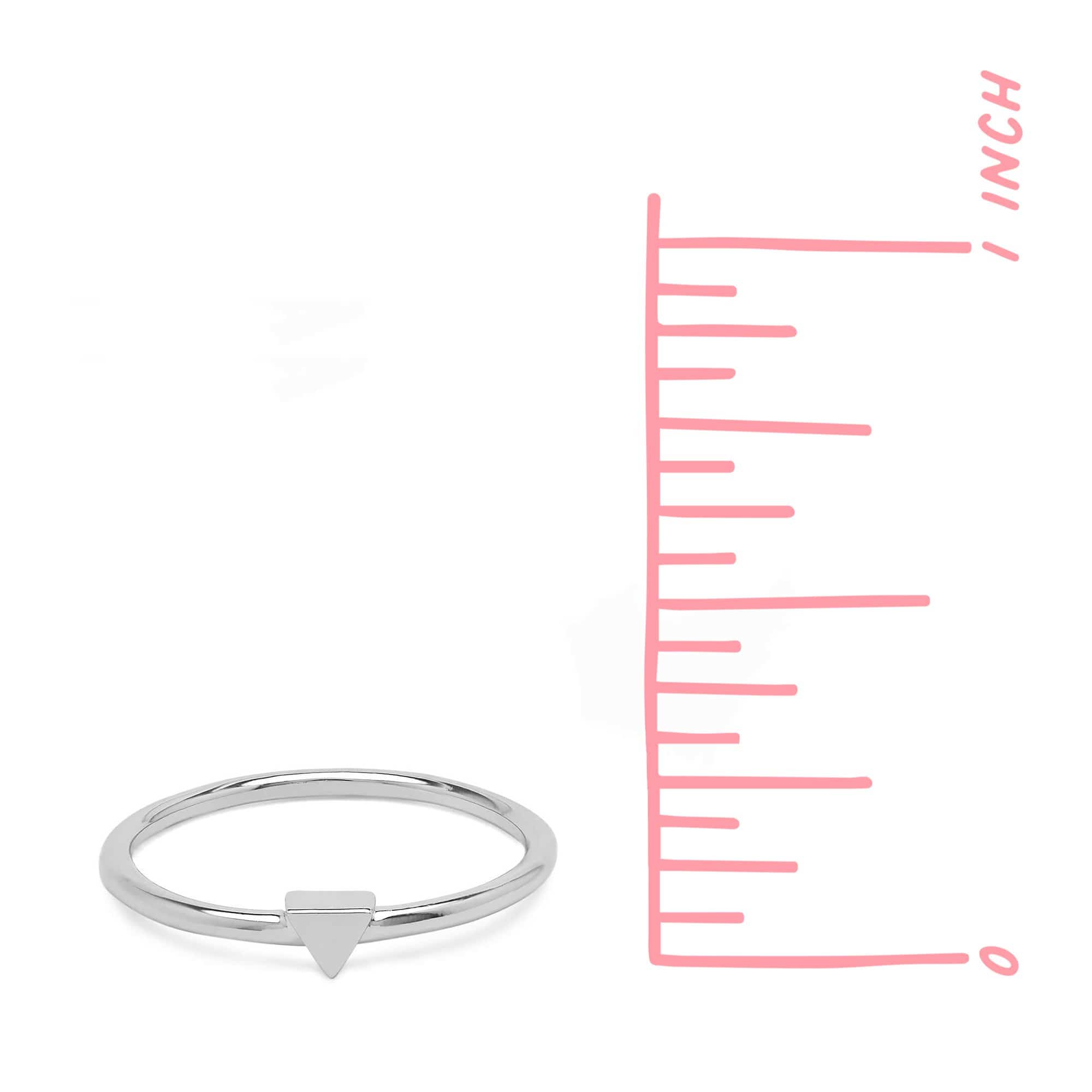 Boma Jewelry Rings Belle Mini Pyramid Ring