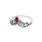 Boma Jewelry Rings Carnelian / 9 Bohemian Ring with Stone