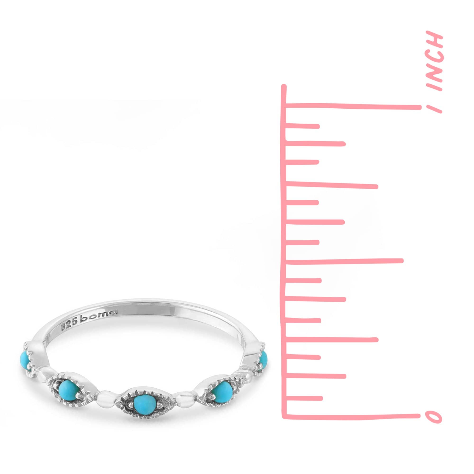 Boma Jewelry Rings Daniela Ring with Stone