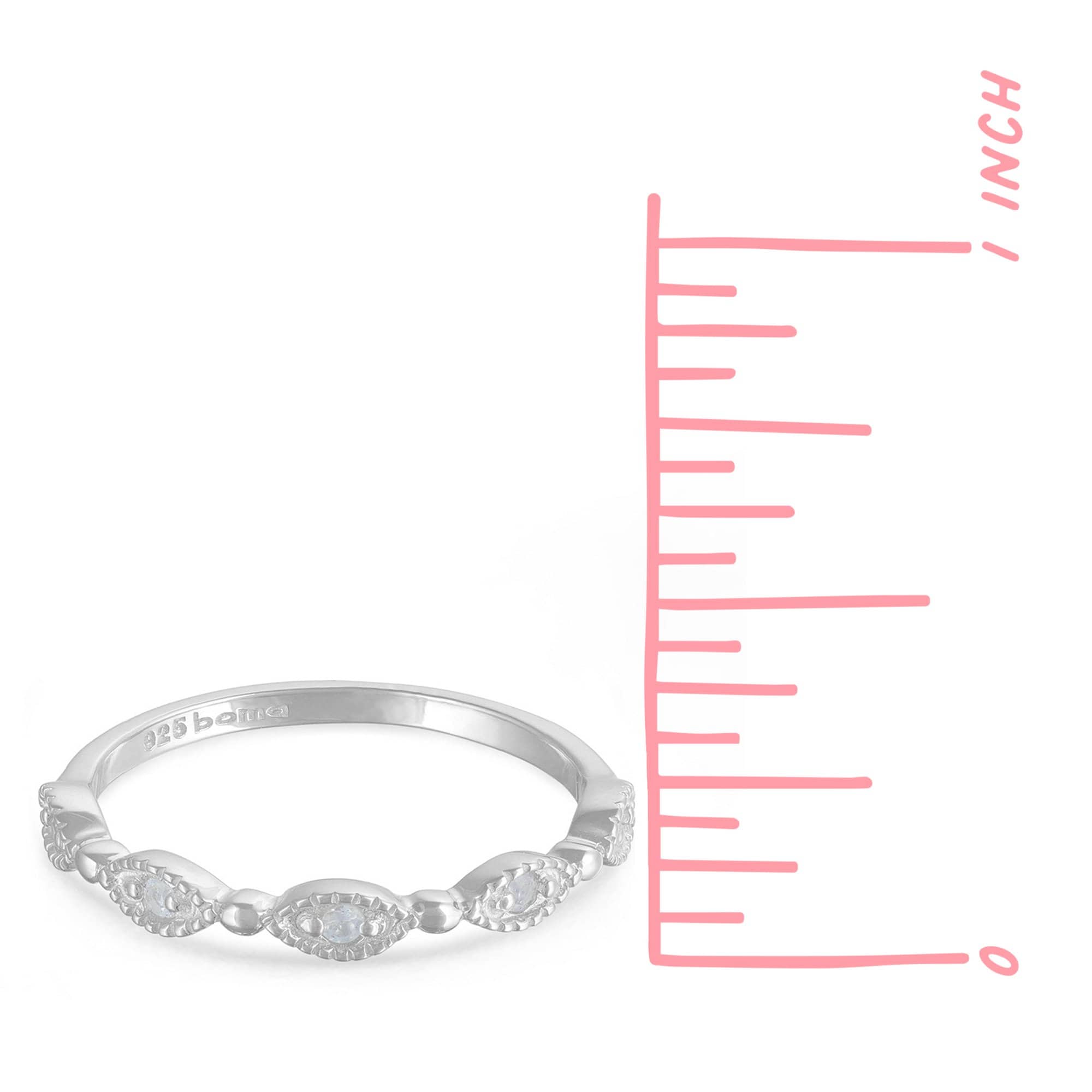 Boma Jewelry Rings Daniela Ring with Stone