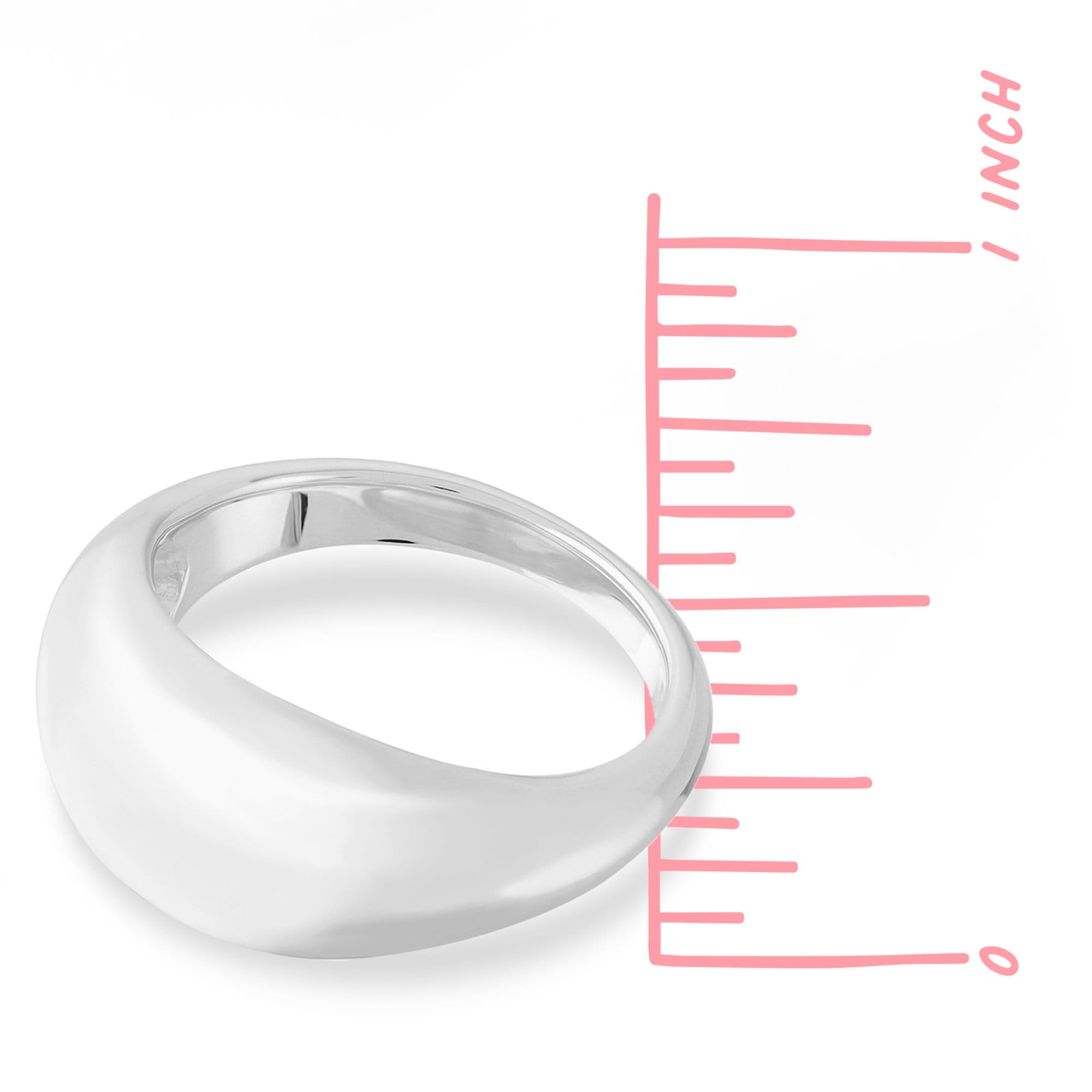 Boma Jewelry Rings Dome Sterling Silver Ring