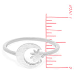 Boma Jewelry Rings Moon and Star Ring