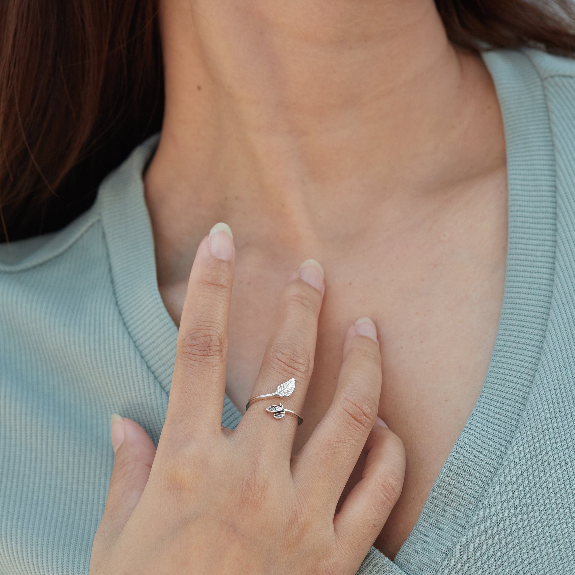 Boma Jewelry Rings Nature Leaf Ring