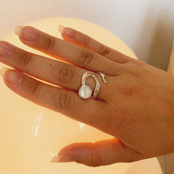 Boma Jewelry Rings +Nora Mother of Pearl Ring