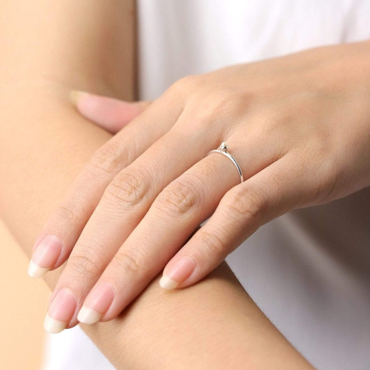Boma Jewelry Rings Pearl Sterling Silver Solitaire Ring
