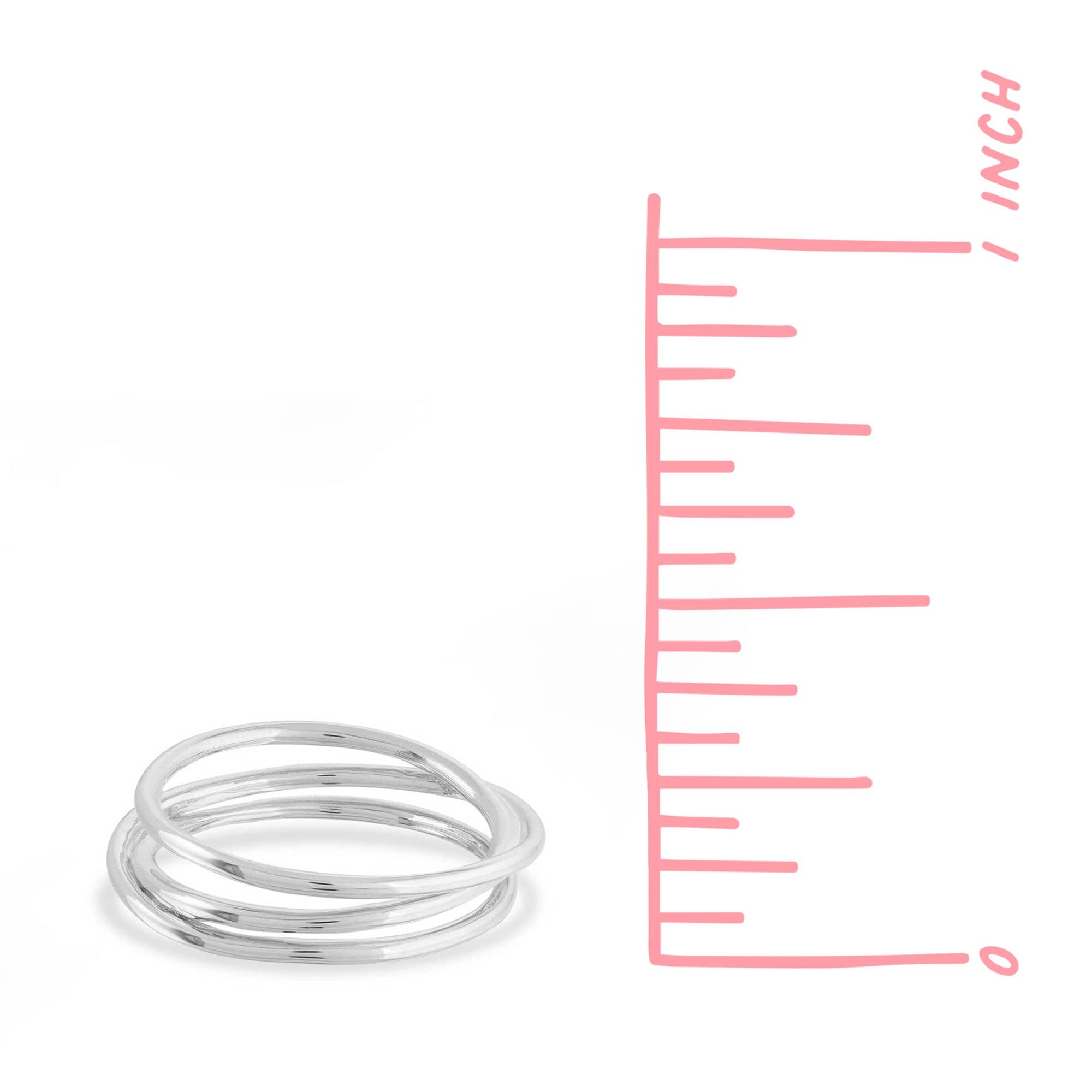 Boma Jewelry Rings Trio Sterling Silver Ring