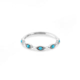 Boma Jewelry Rings Turquoise / 7 Daniela Ring with Stone